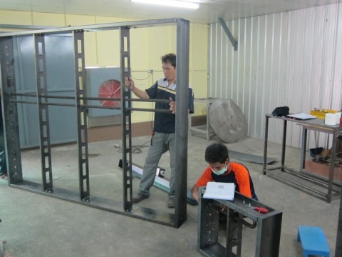 ออกแบบผลิตชุดฮีทเตอร์ลมร้อน